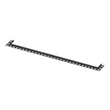 Cut out product image of the Abacus Elements Matt Black 700mm Infinity Waste Finishing Trim